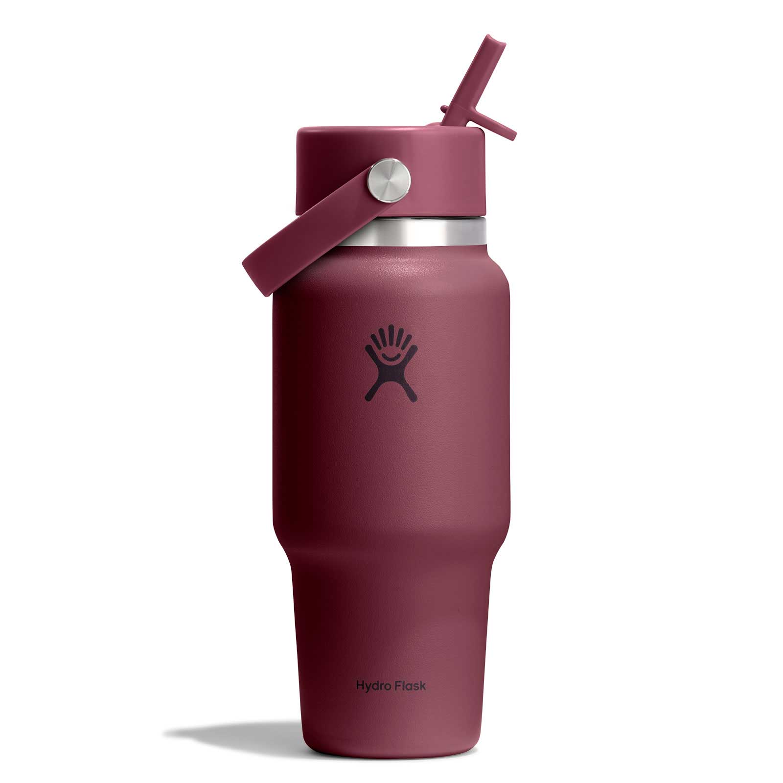 24 oz Travel Bottle with Flex Straw Cap