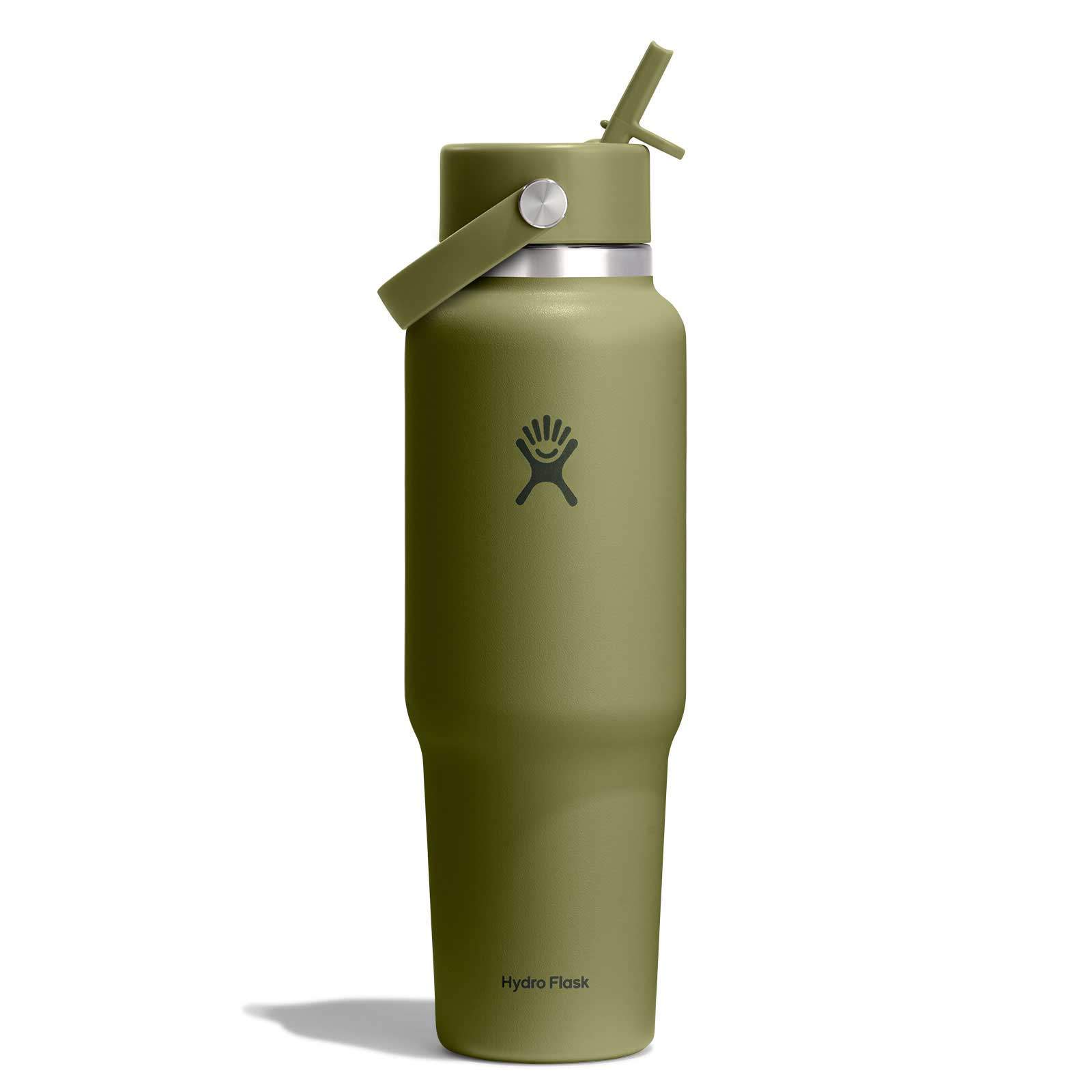 40 oz Travel Bottle with Flex Straw Cap