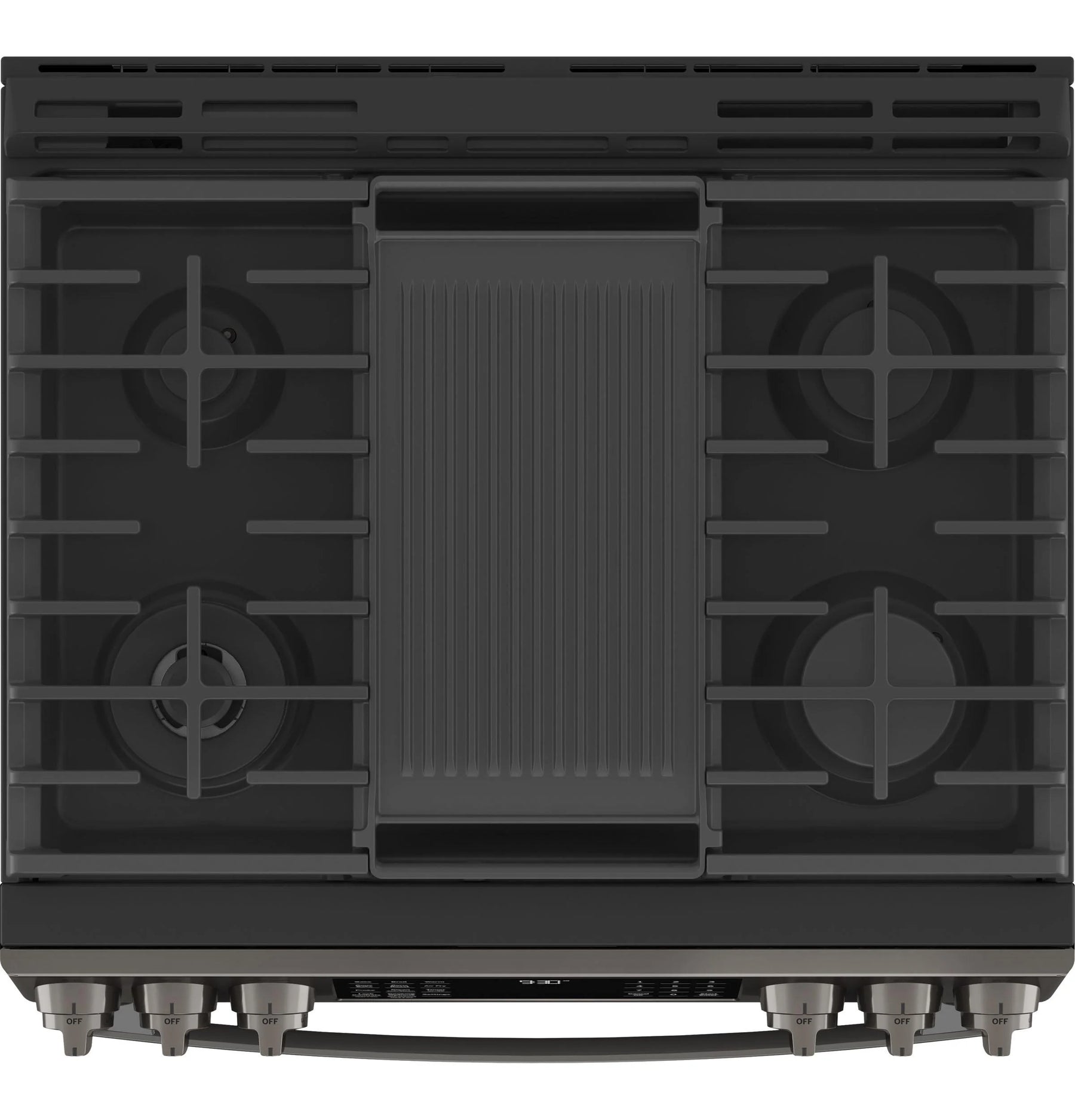 GE APPLIANCES PGS930BPTS Slide in Gas Range