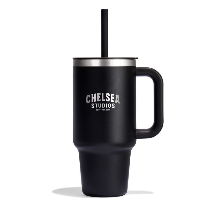 32 oz Travel Tumbler - Flask + Chelsea Studios