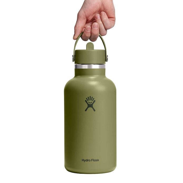64 oz Wide Mouth with Flex Straw Cap