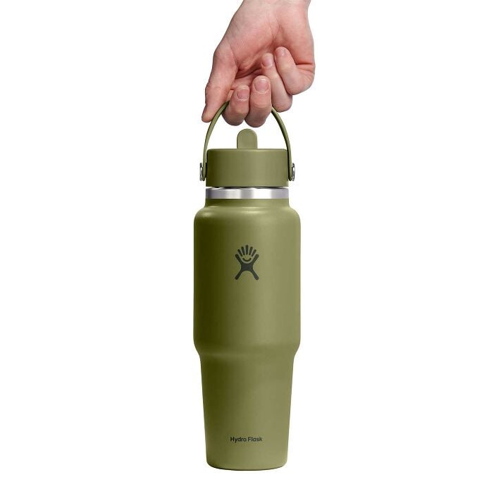 32 oz Travel Bottle with Flex Straw Cap