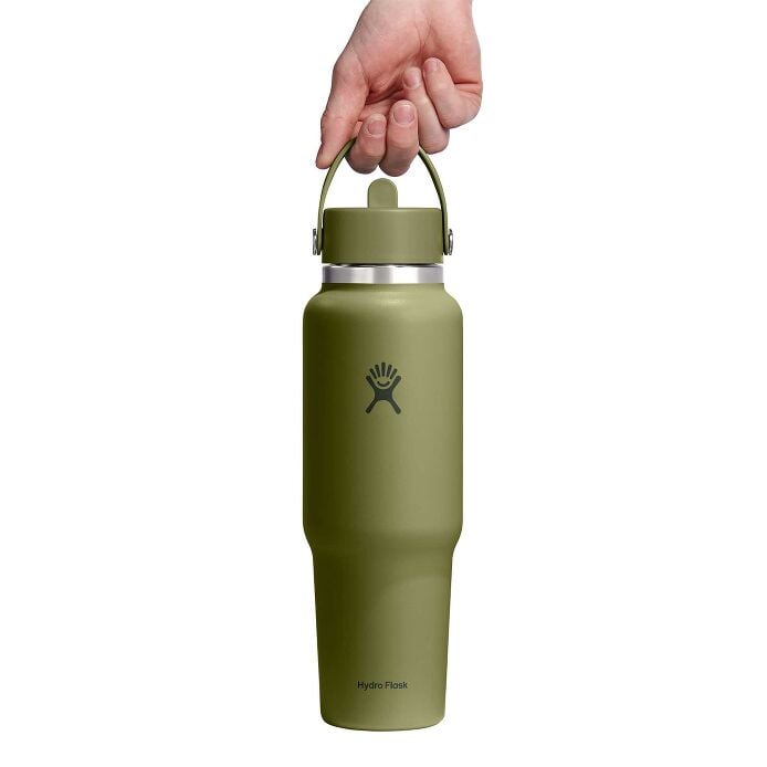 40 oz Travel Bottle with Flex Straw Cap