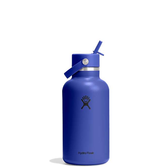 64 oz Wide Mouth with Flex Straw Cap