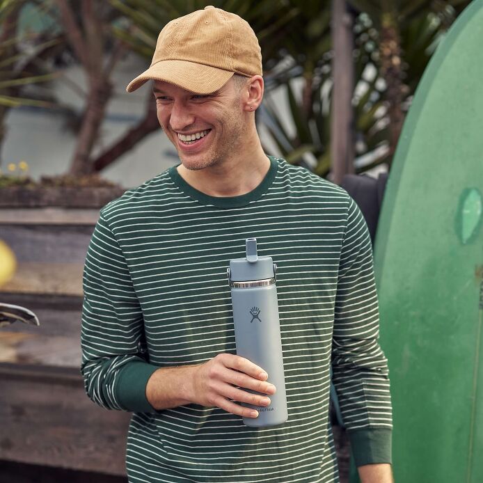 24 oz Wide Mouth with Flex Straw Cap