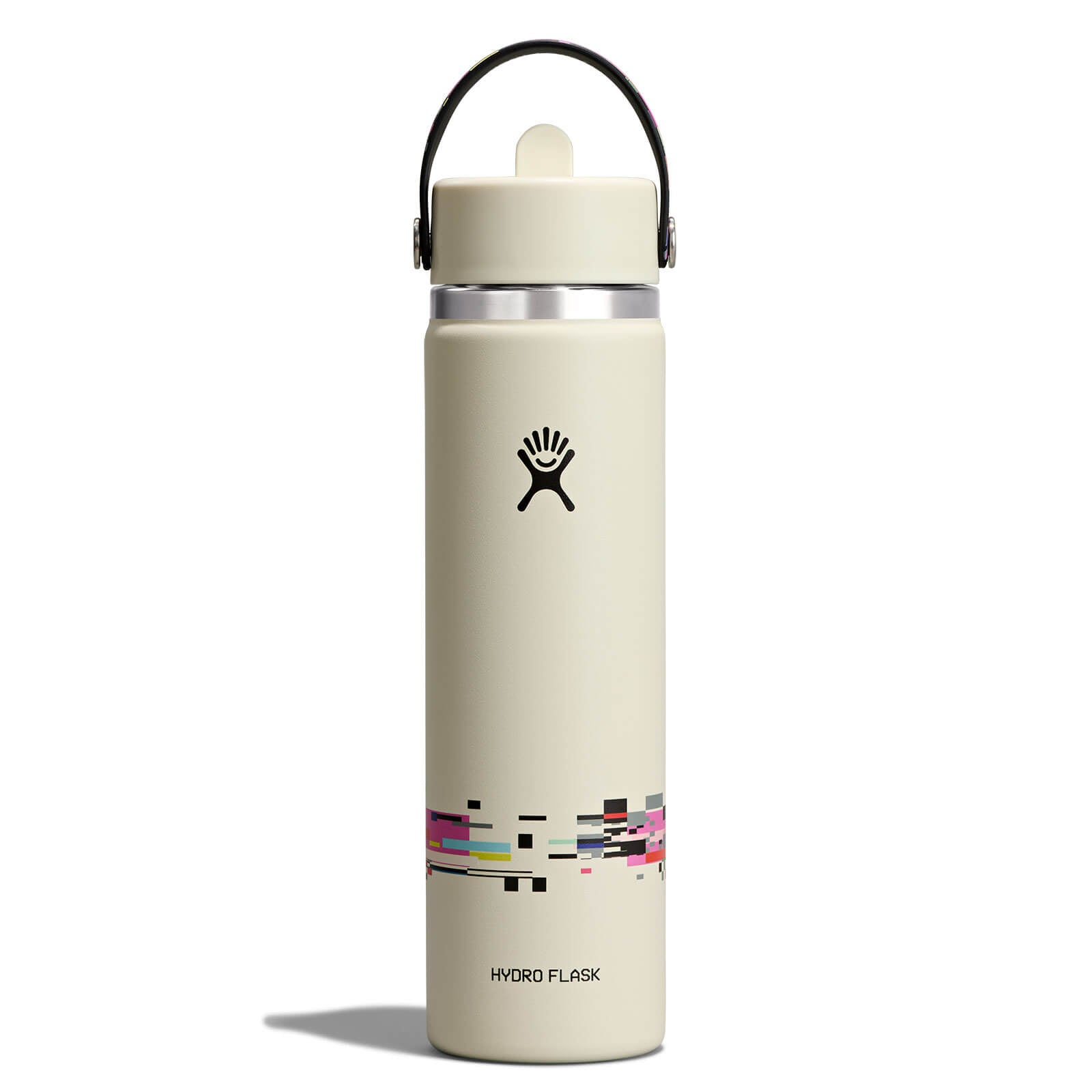 Glitch Collection - 24 oz Bottle with Flex Straw Cap