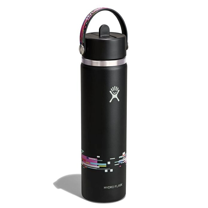 Glitch Collection - 24 oz Bottle with Flex Straw Cap
