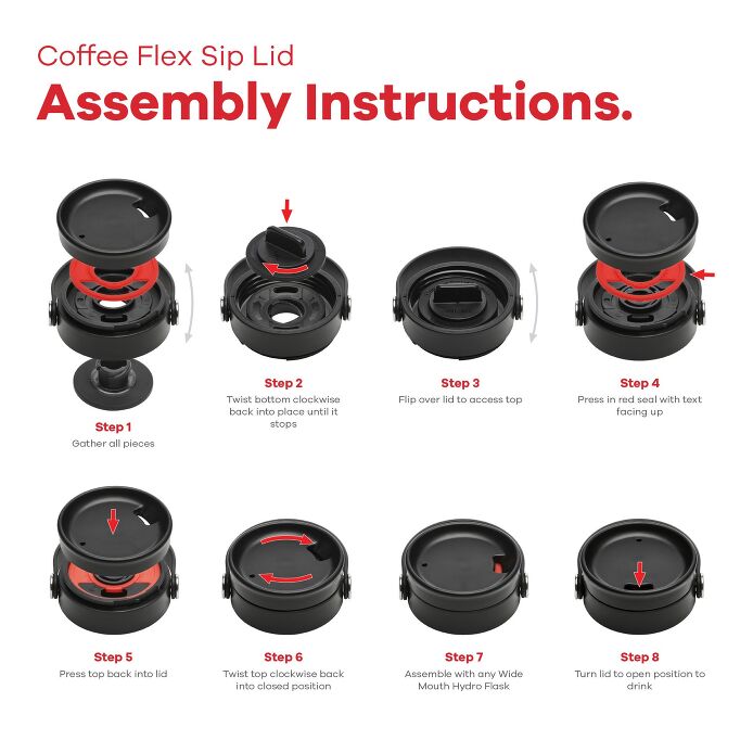16 oz Coffee with Flex Sip™ Lid