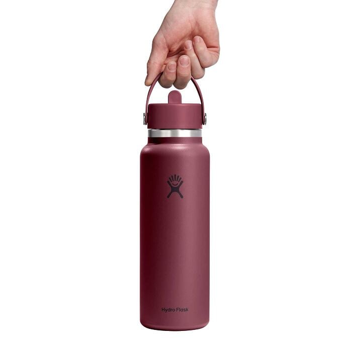 40 oz Wide Mouth with Flex Straw Cap