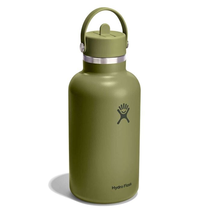 64 oz Wide Mouth with Flex Straw Cap